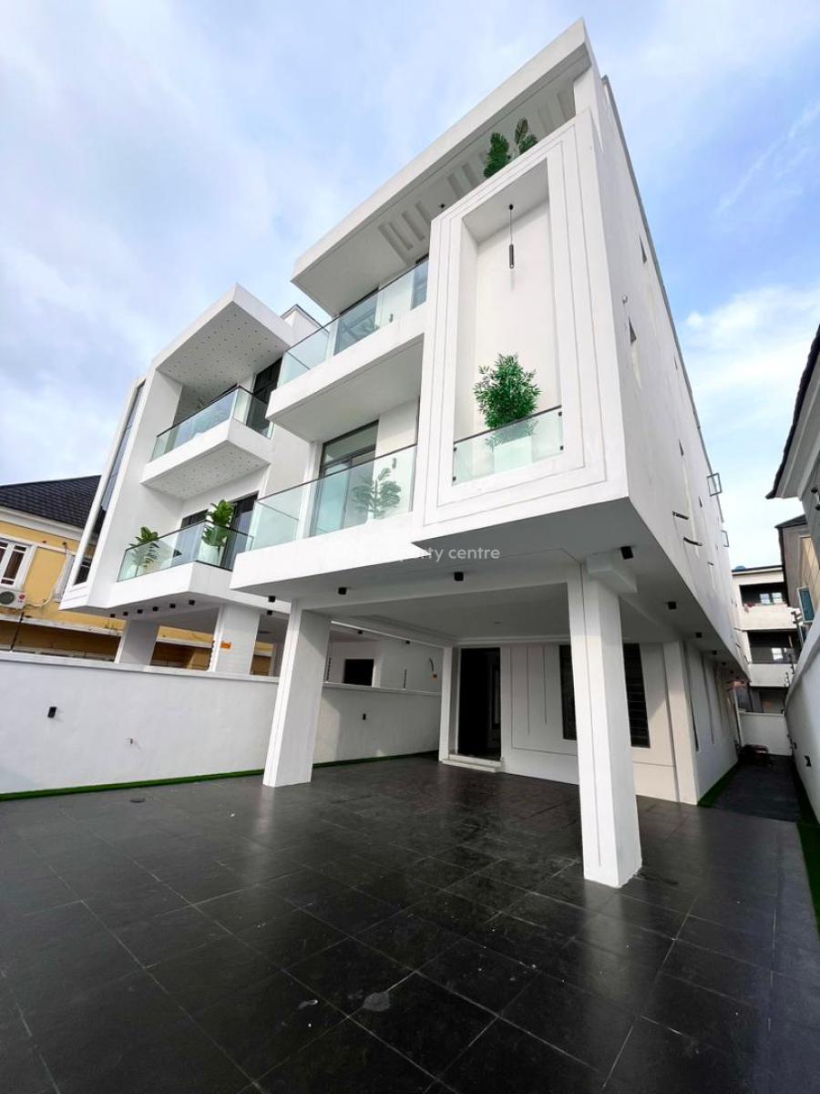 Contemporary 5 Bedroom Detached Duplex with Bq & Swimming Pool, Chevron, Lekki, Lagos, Detached Duplex for Sale