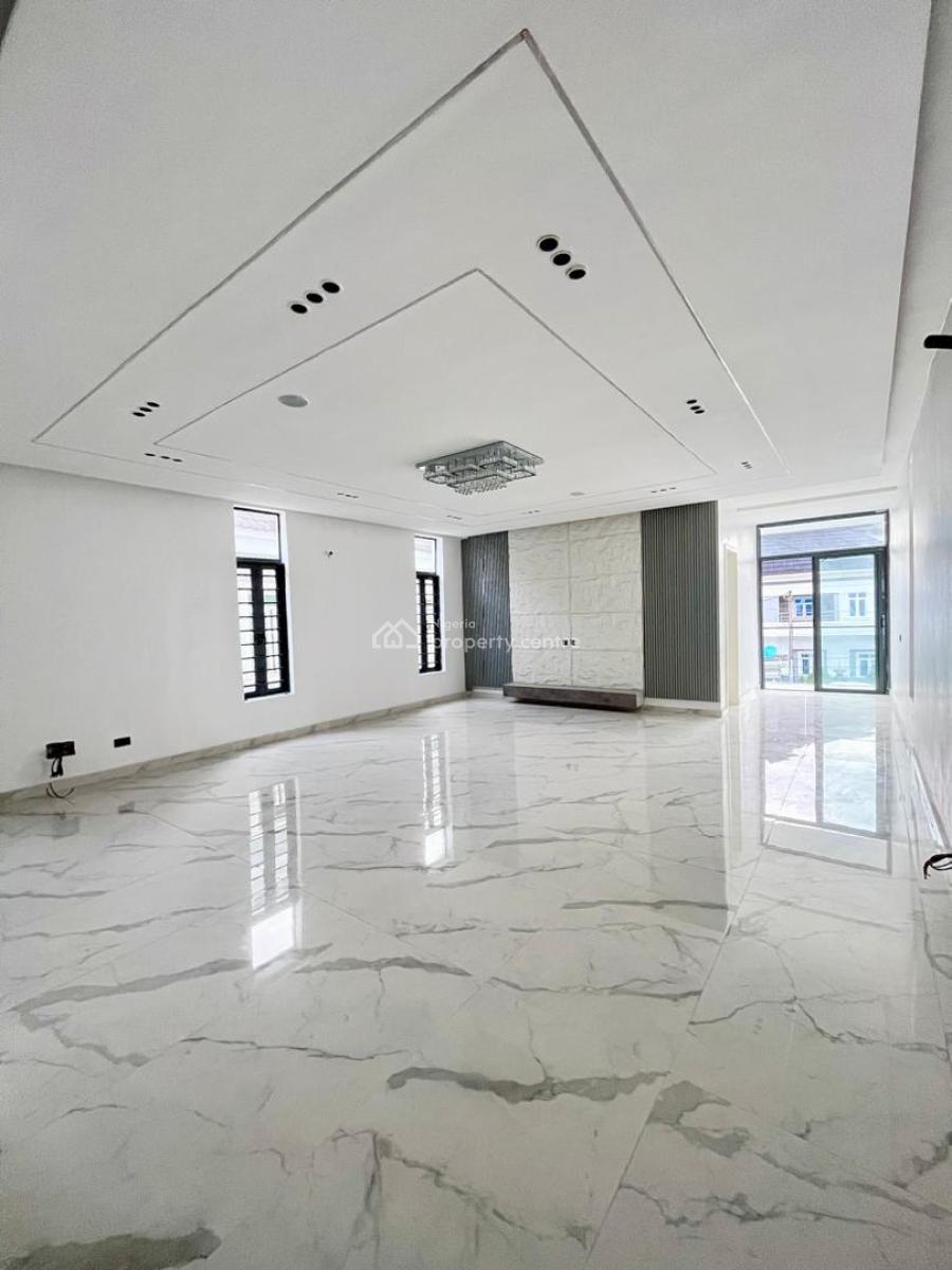 Contemporary 5 Bedroom Detached Duplex with Bq & Swimming Pool, Chevron, Lekki, Lagos, Detached Duplex for Sale