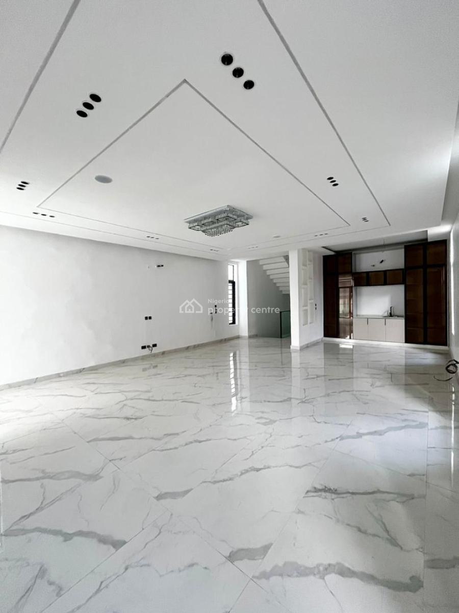 Contemporary 5 Bedroom Detached Duplex with Bq & Swimming Pool, Chevron, Lekki, Lagos, Detached Duplex for Sale