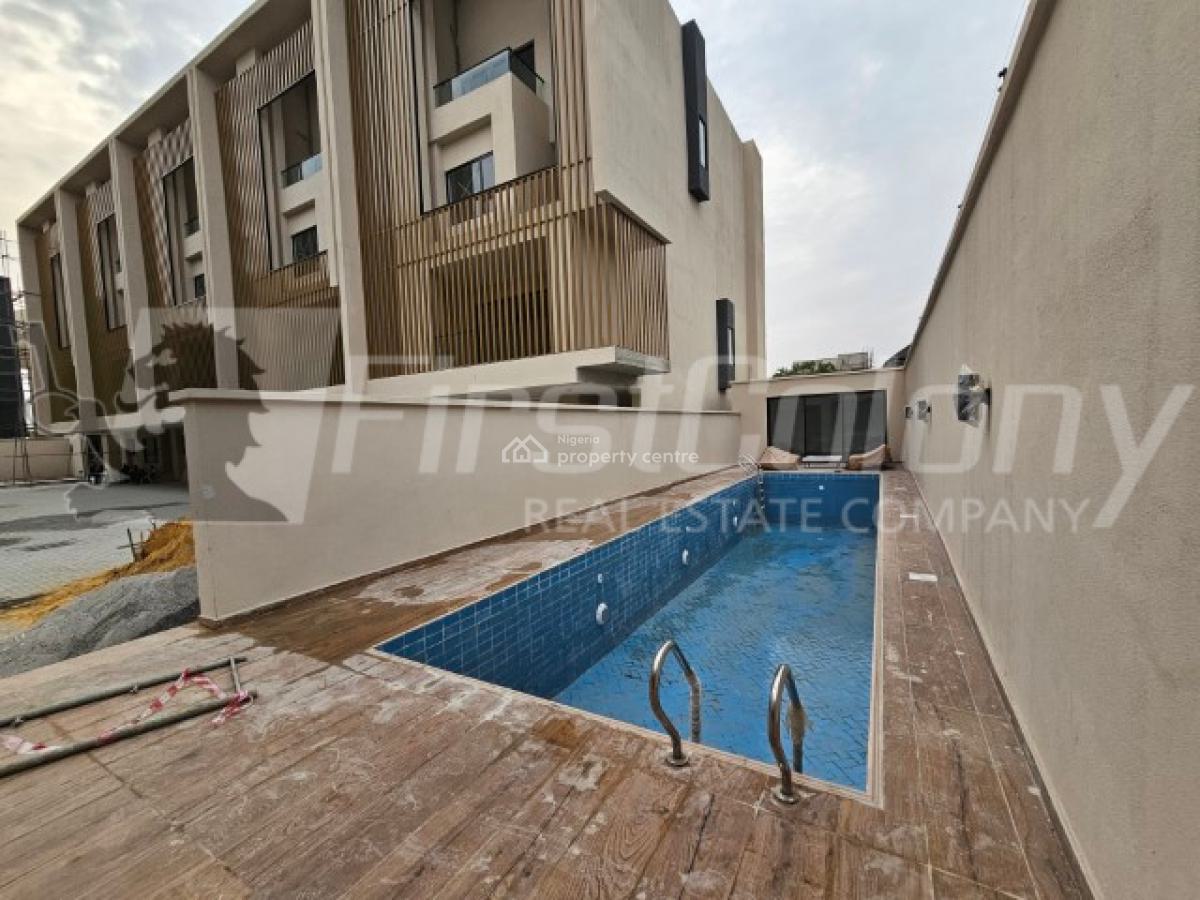 New Built Opulent 5 Bedroom Terraced House (fully Serviced), Banana Island, Ikoyi, Lagos, Terraced Duplex for Rent