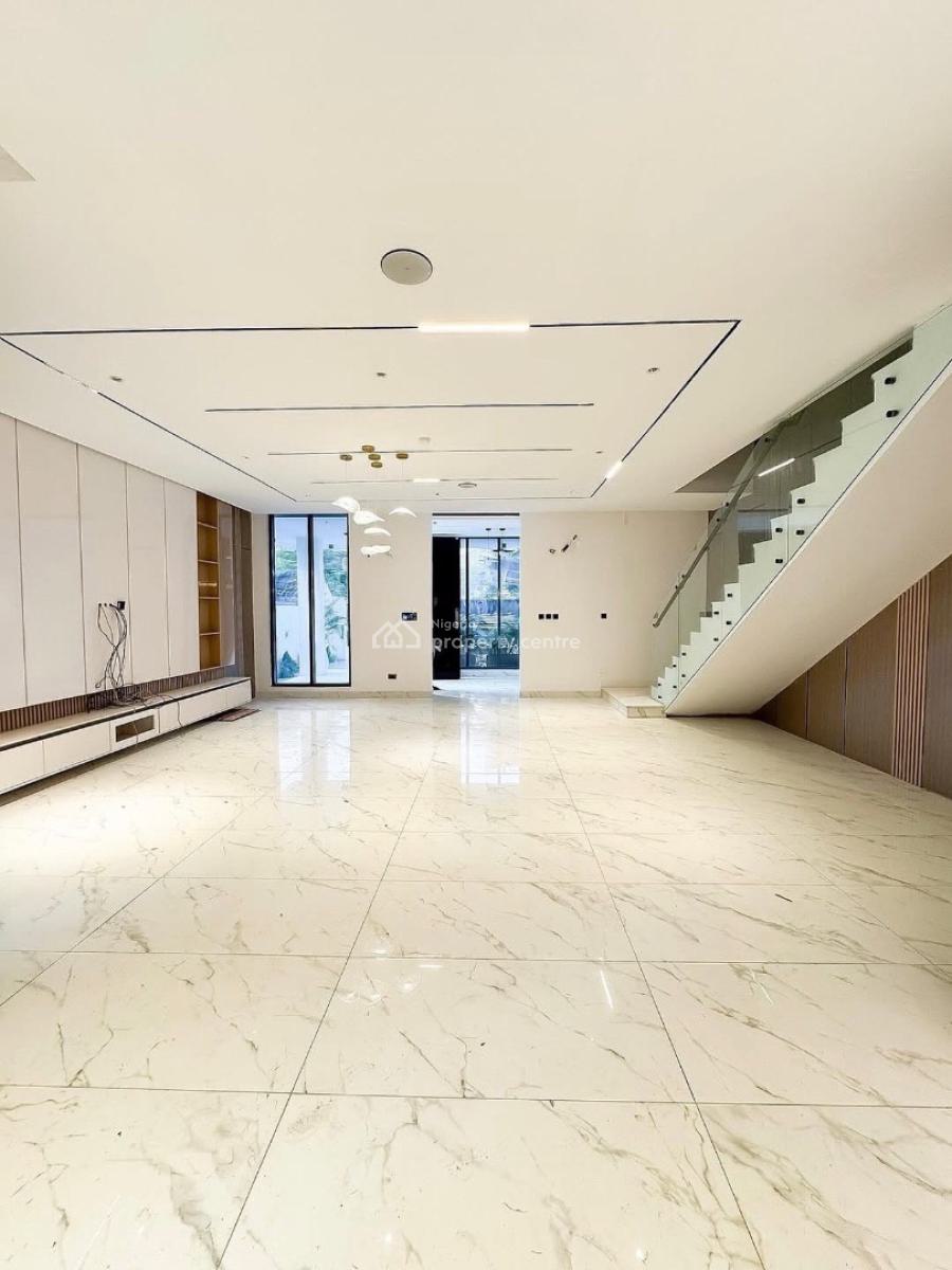 Massive 5 Bedroom Detached Duplex with Bq, Cinema & Pool, Well Built 5 Bedroom Duplex on Two Floors, Lekki Phase 1, Lekki, Lagos, Detached Duplex for Sale