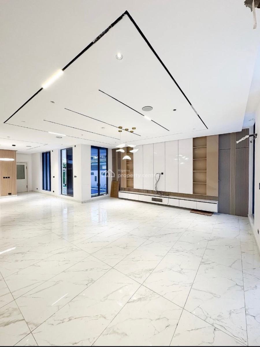 Massive 5 Bedroom Detached Duplex with Bq, Cinema & Pool, Well Built 5 Bedroom Duplex on Two Floors, Lekki Phase 1, Lekki, Lagos, Detached Duplex for Sale