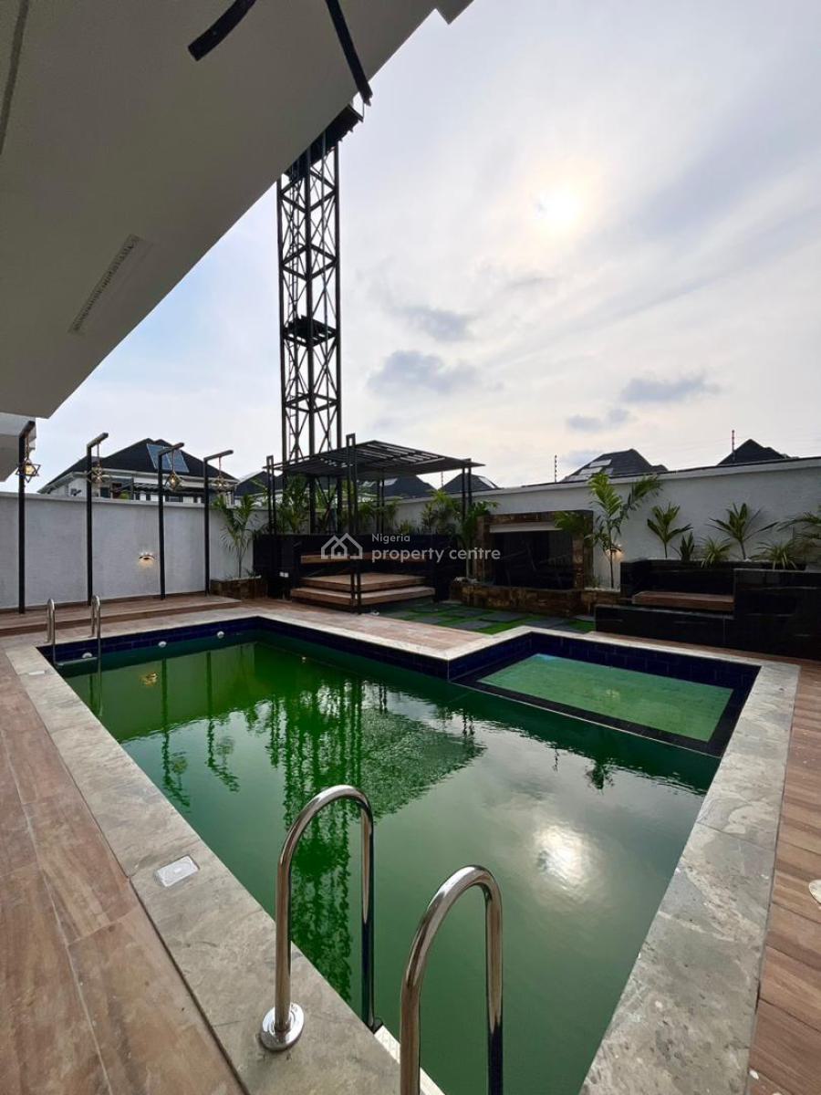 State-of-art 5 Bedroom Detached Duplex with a Cinema, Bq & Swimming Pool, Chevron, Lekki., Lekki, Lagos, Detached Duplex for Sale