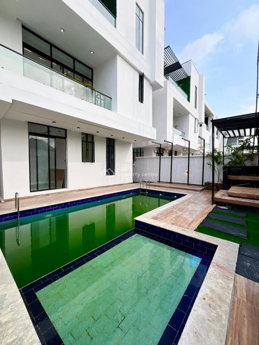 State-of-art 5 Bedroom Detached Duplex with a Cinema, Bq & Swimming Pool, Chevron, Lekki., Lekki, Lagos, Detached Duplex for Sale