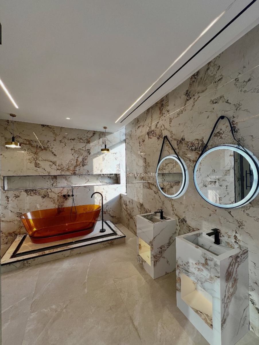 Massive 5 Bedroom Duplex with Cinema, Bq & Pool, Lekki Phase 1, Lekki, Lagos, Detached Duplex for Sale