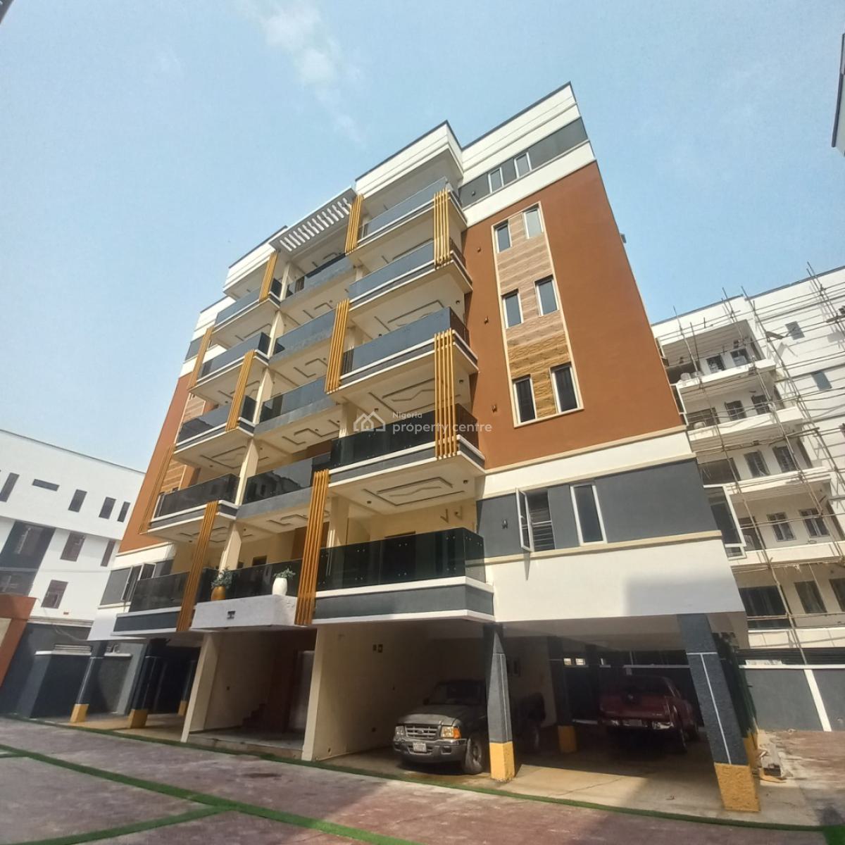 Beautiful 2 Bedroom Apartment with Pool and Elevator, Lekki Phase 1, Lekki, Lagos, Flat / Apartment for Rent