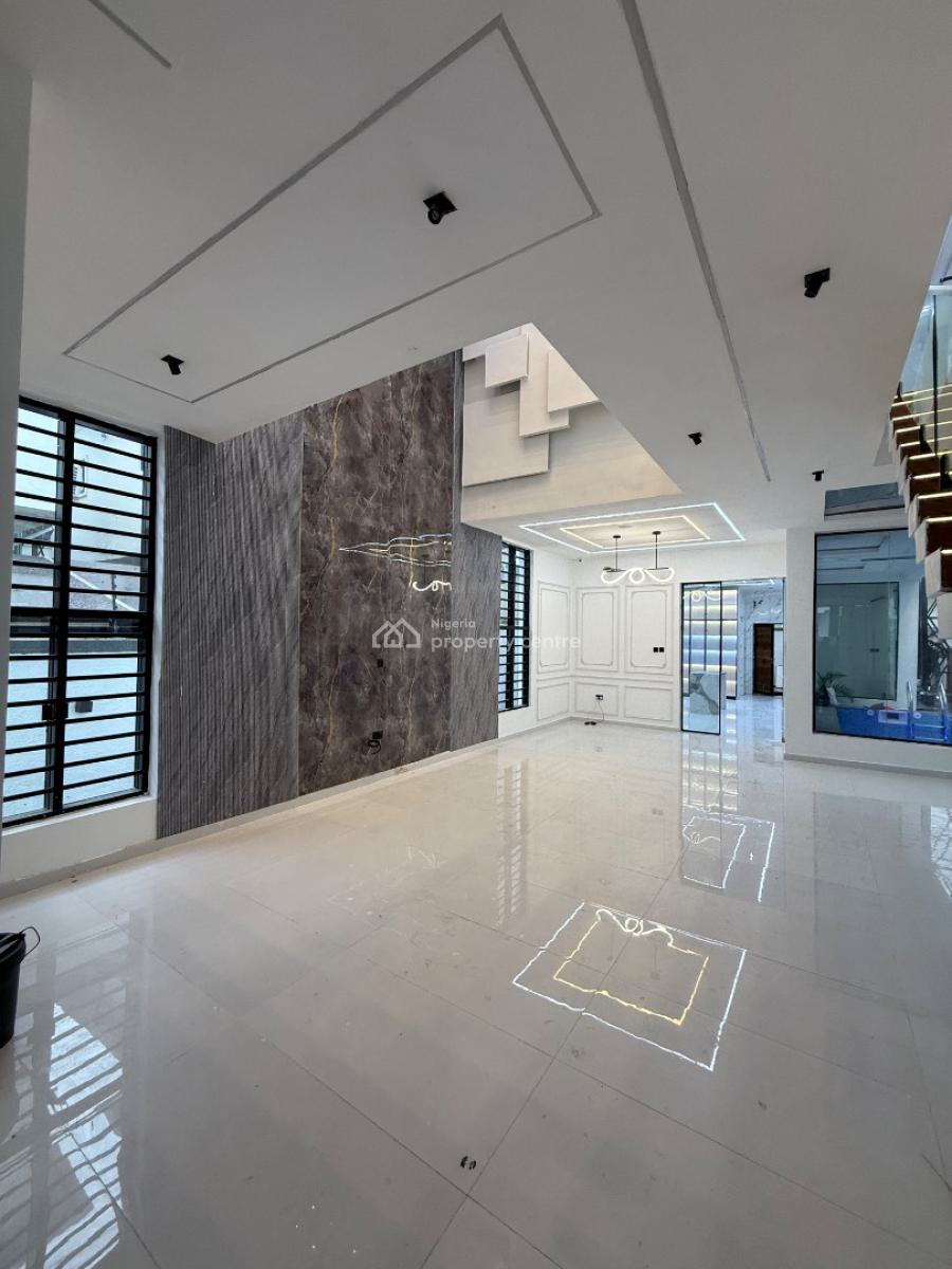 Contemporary 5 Bedroom Fully Detached Duplex with Pool, Chevron, Lekki, Lagos, Detached Duplex for Sale