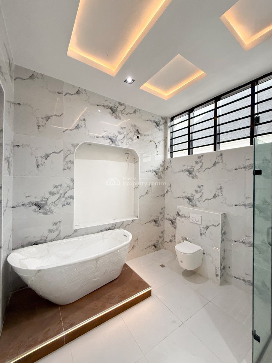 Contemporary 5 Bedroom Fully Detached Duplex with Pool, Chevron, Lekki, Lagos, Detached Duplex for Sale