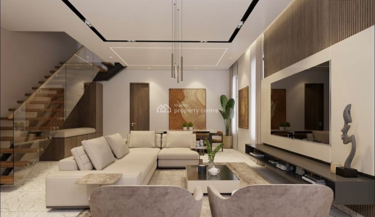 4 Bedroom Terrace + Bq, Lekki Phase 1, Lekki, Lagos, Terraced Duplex for Sale