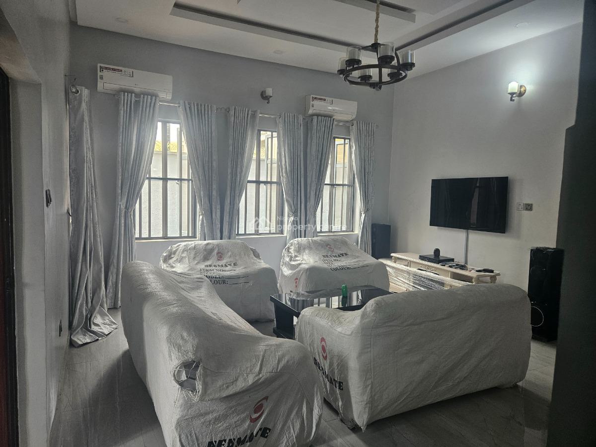 3 Bedroom Fully Furnished Luxury Flat with Bq, Alhaji Olawale Bakare Street, Royal Pine Estate, Ikota, Lekki, Lagos, Flat / Apartment Short Let