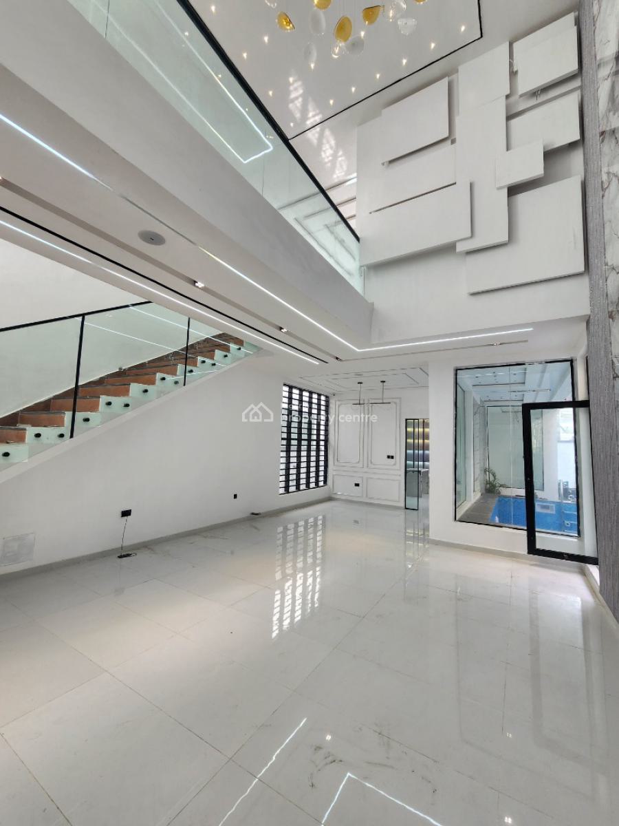 Luxury 5 Bedroom Detached Duplex with Bq & Pool in a Secured Estate, Chevron Toll Gate, Lekki, Lagos, Detached Duplex for Sale