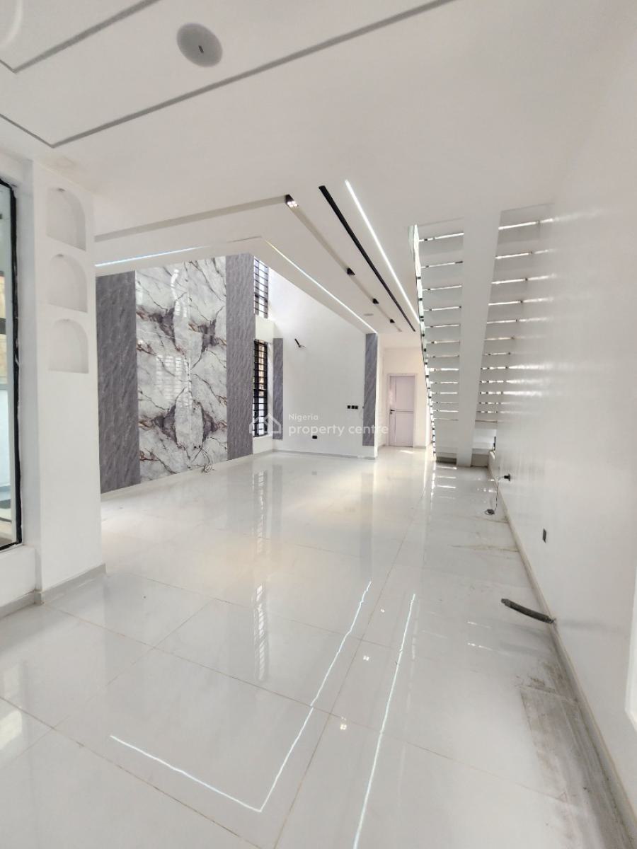 Luxury 5 Bedroom Detached Duplex with Bq & Pool in a Secured Estate, Chevron Toll Gate, Lekki, Lagos, Detached Duplex for Sale
