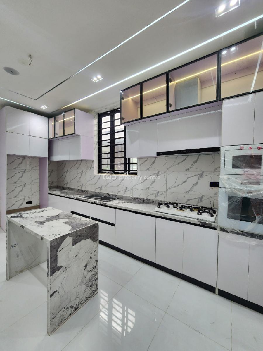 Luxury 5 Bedroom Detached Duplex with Bq & Pool in a Secured Estate, Chevron Toll Gate, Lekki, Lagos, Detached Duplex for Sale