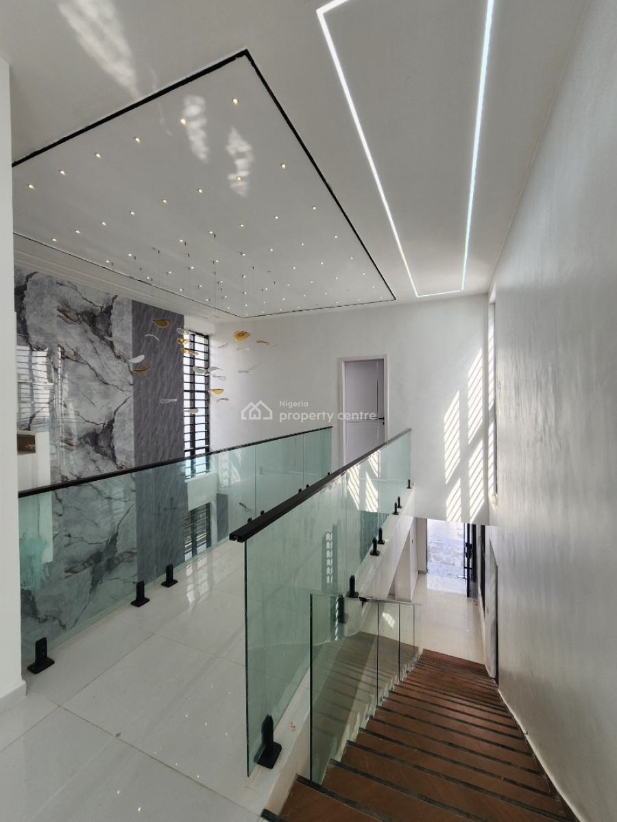 Luxury 5 Bedroom Detached Duplex with Bq & Pool in a Secured Estate, Chevron Toll Gate, Lekki, Lagos, Detached Duplex for Sale