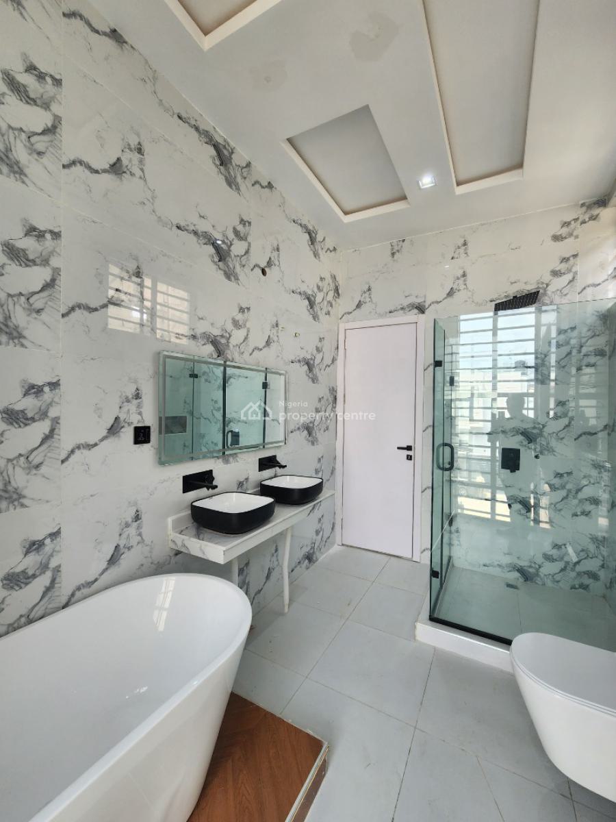 Luxury 5 Bedroom Detached Duplex with Bq & Pool in a Secured Estate, Chevron Toll Gate, Lekki, Lagos, Detached Duplex for Sale