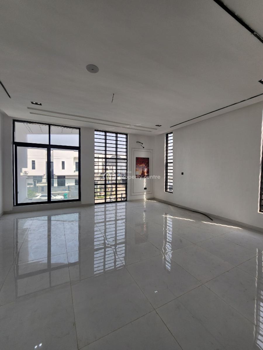 Contemporary 5 Bedroom Detached Duplex W/ Bq, Pool in a Secured Estate, Chevron Toll Gate, Lekki, Lagos, Detached Duplex for Sale