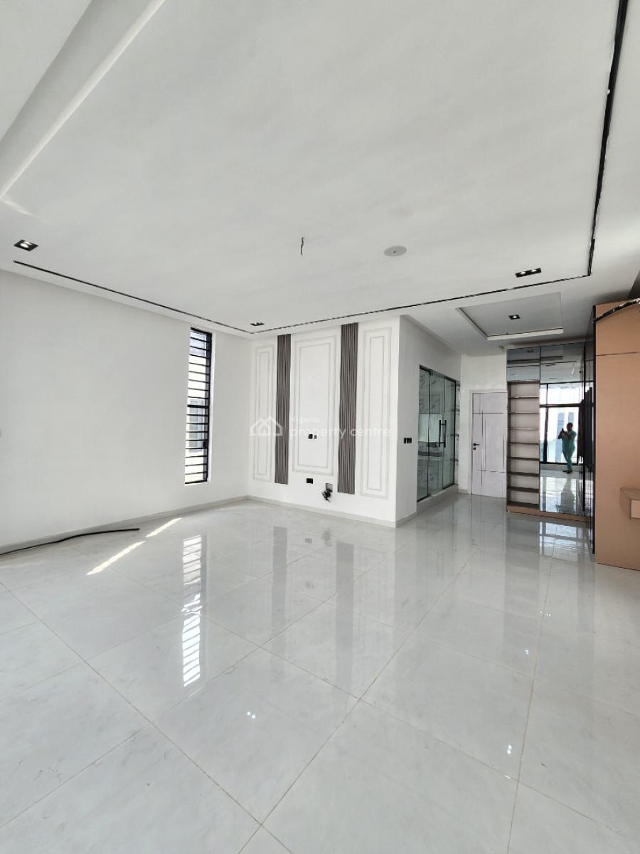 Contemporary 5 Bedroom Detached Duplex W/ Bq, Pool in a Secured Estate, Chevron Toll Gate, Lekki, Lagos, Detached Duplex for Sale