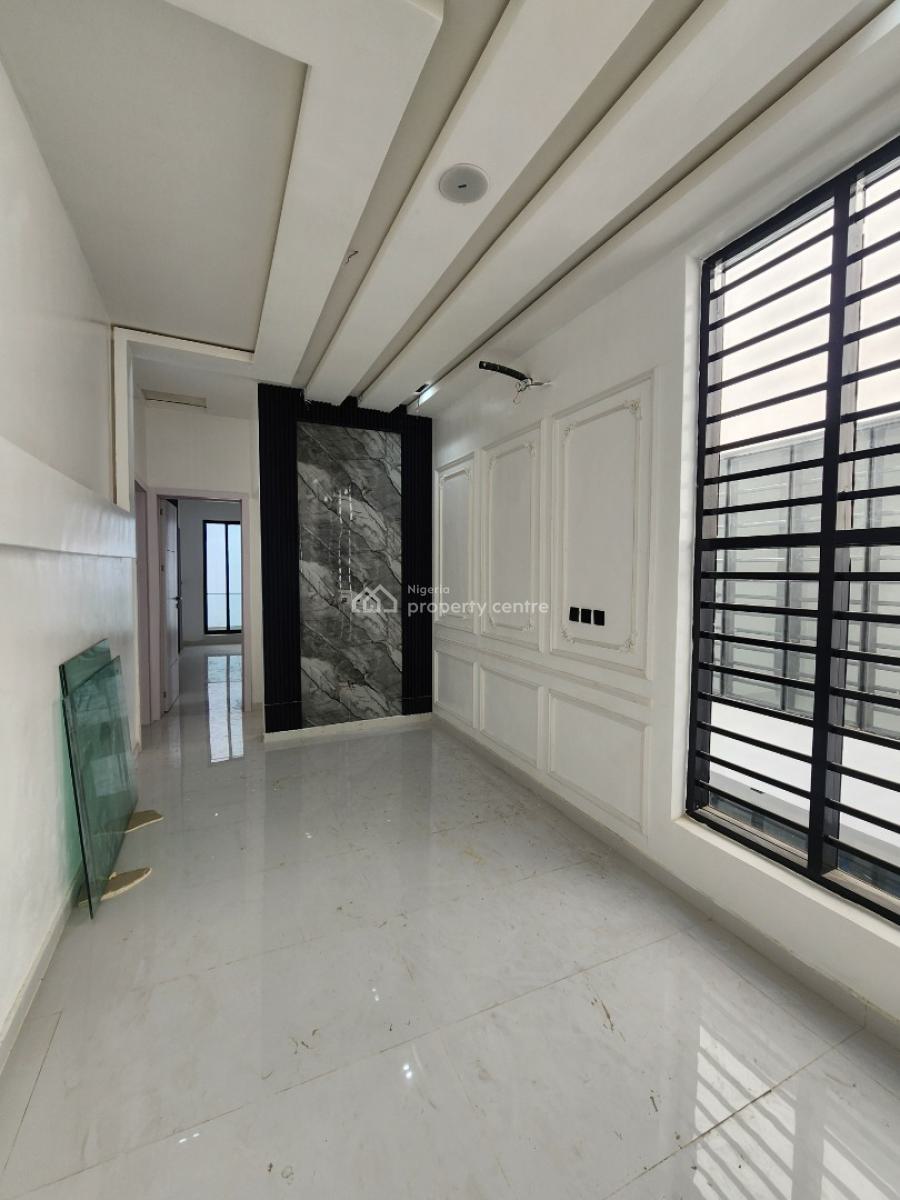 Contemporary 5 Bedroom Detached Duplex W/ Bq, Pool in a Secured Estate, Chevron Toll Gate, Lekki, Lagos, Detached Duplex for Sale