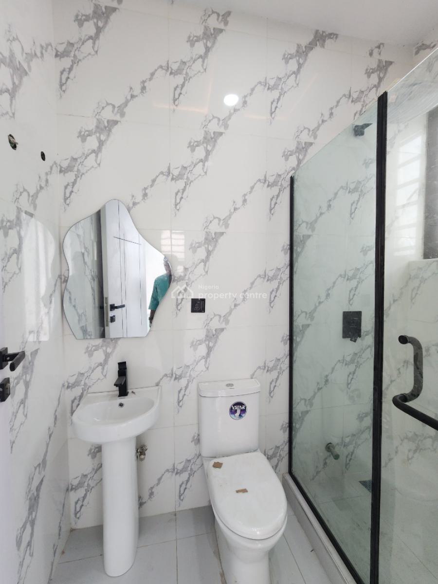 Contemporary 5 Bedroom Detached Duplex W/ Bq, Pool in a Secured Estate, Chevron Toll Gate, Lekki, Lagos, Detached Duplex for Sale