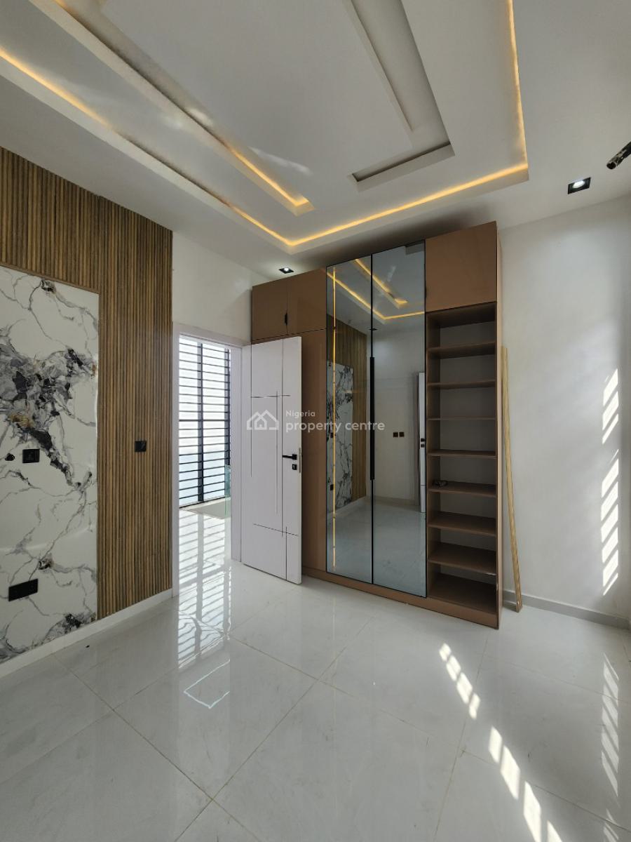 Contemporary 5 Bedroom Detached Duplex W/ Bq, Pool in a Secured Estate, Chevron Toll Gate, Lekki, Lagos, Detached Duplex for Sale