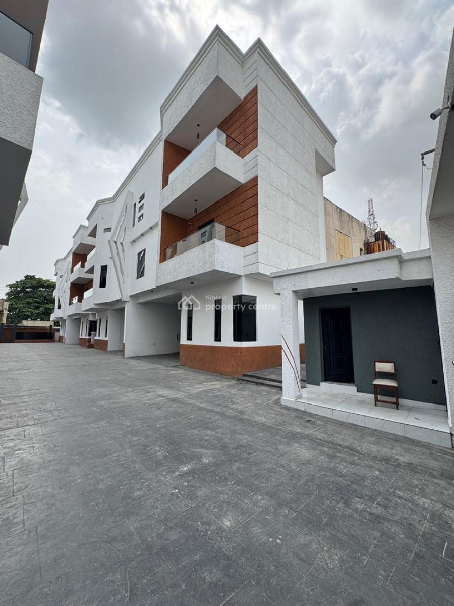 Fully Serviced 4-bedroom Terrace Duplex with Bq, Osapa London, Lekki, Lagos, Terraced Duplex for Sale