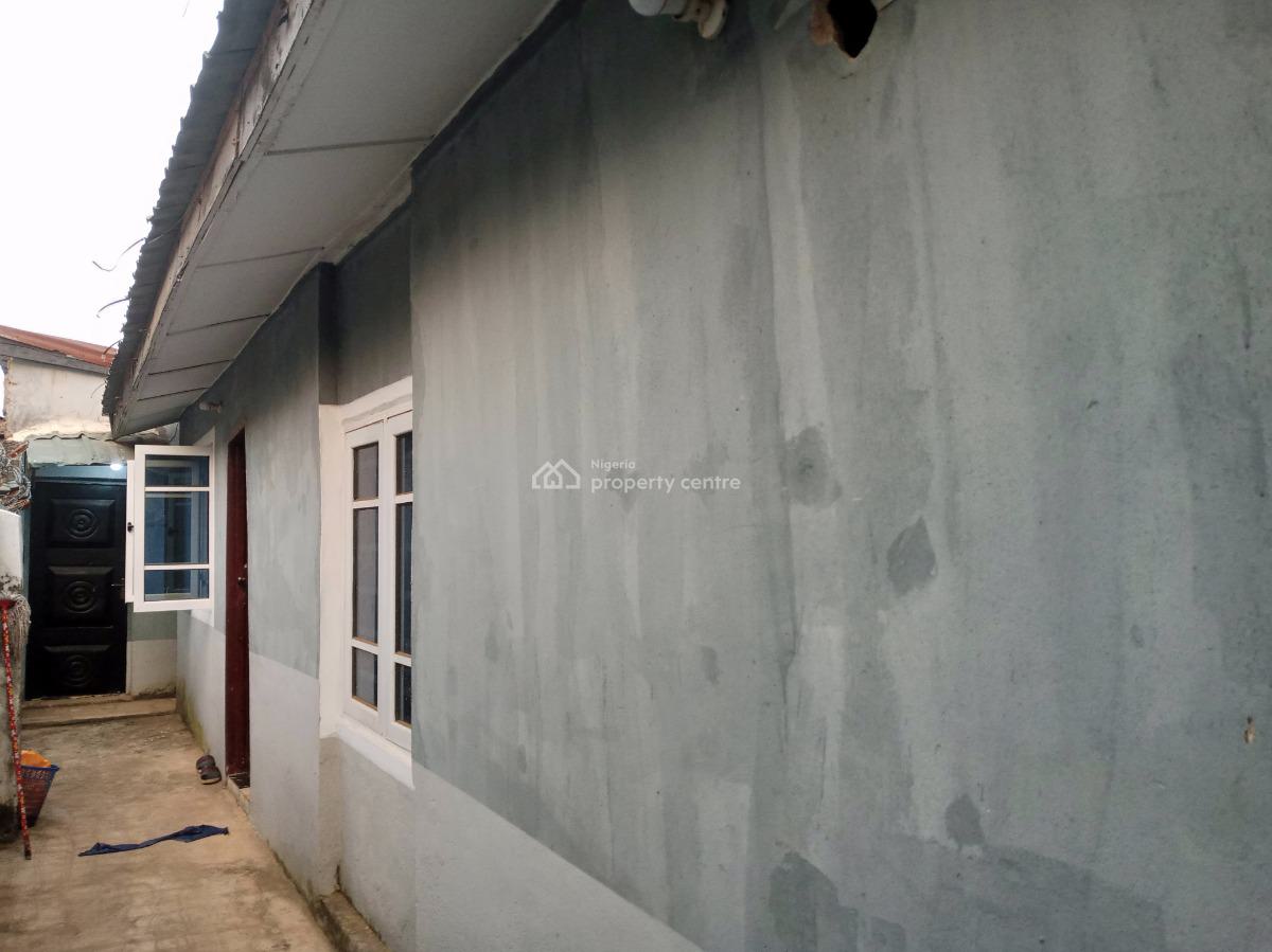 Smart Mini Flat with Modern Pop Ceiling with 2 Toilets, Captain, Ekoro, Abule Egba, Agege, Lagos, Mini Flat (room and Parlour) for Rent