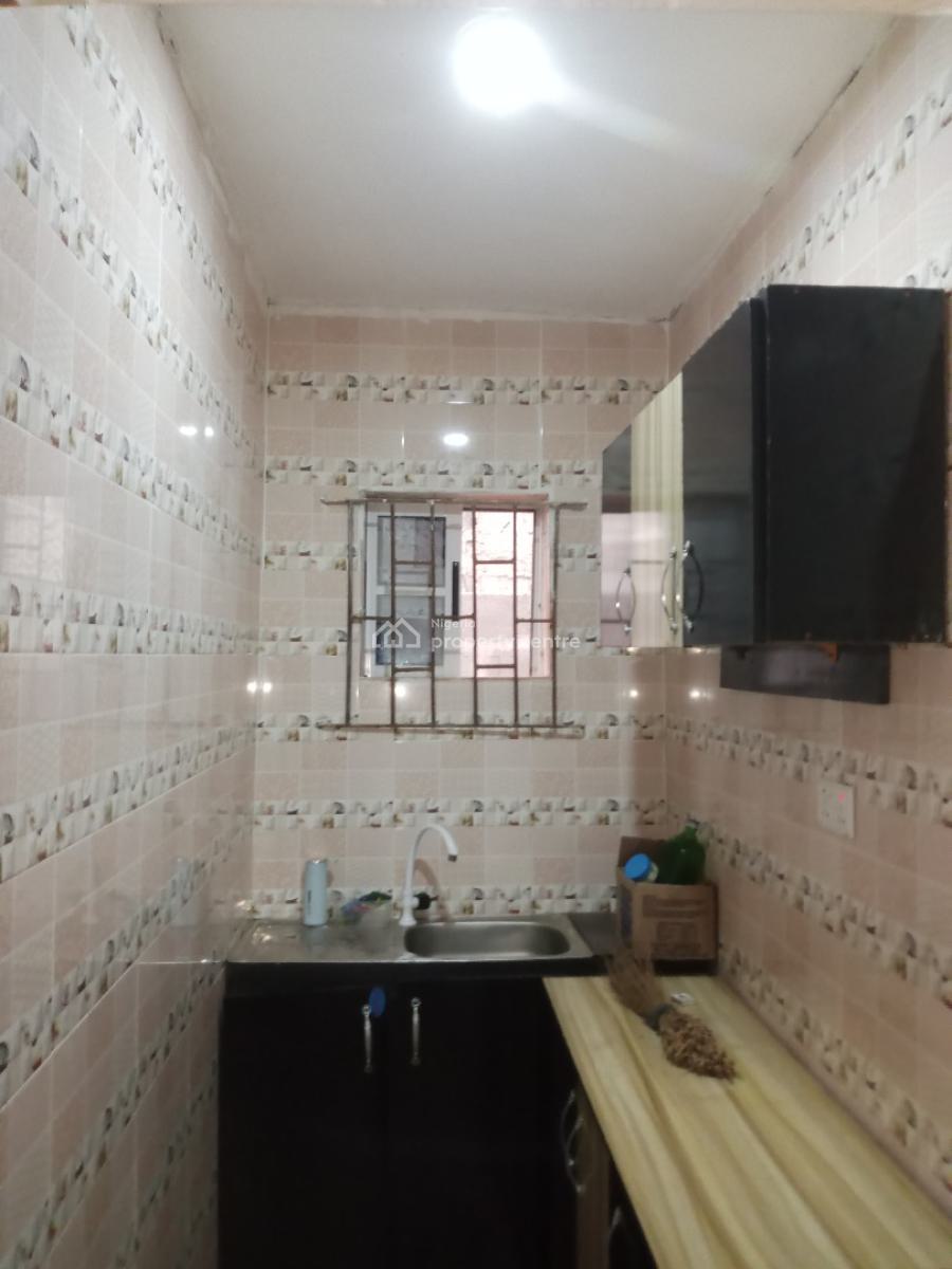 Smart Mini Flat with Modern Pop Ceiling with 2 Toilets, Captain, Ekoro, Abule Egba, Agege, Lagos, Mini Flat (room and Parlour) for Rent