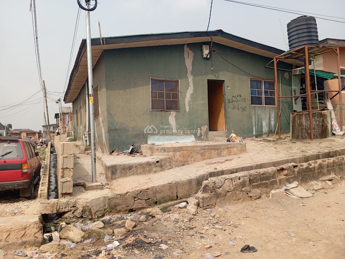 Bungalow of 6 Units of Room Self Contain, Off Oyebanjo, Elebiju, Ketu, Lagos, Detached Bungalow for Sale