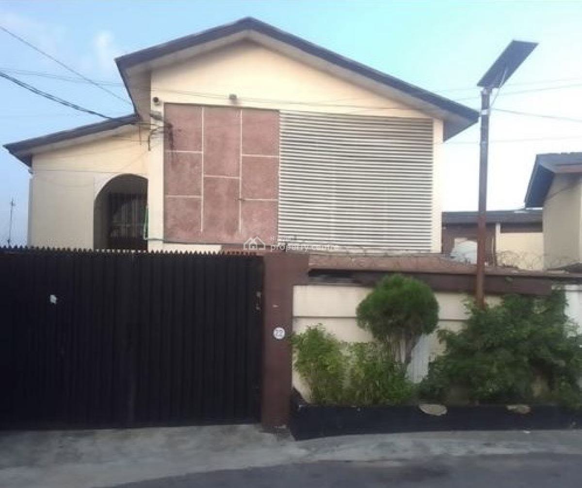 Vacant Fully Detached House ( a Storey Building), Off Ogunlana Drive, Surulere, Lagos, Detached Duplex for Sale