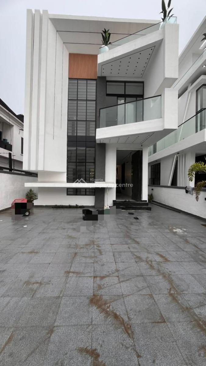 Beautifully Built 5 Bedroom Fully Detached Duplex with  Bq., Chevron Tollgate, Lekki, Lagos, Detached Duplex for Sale