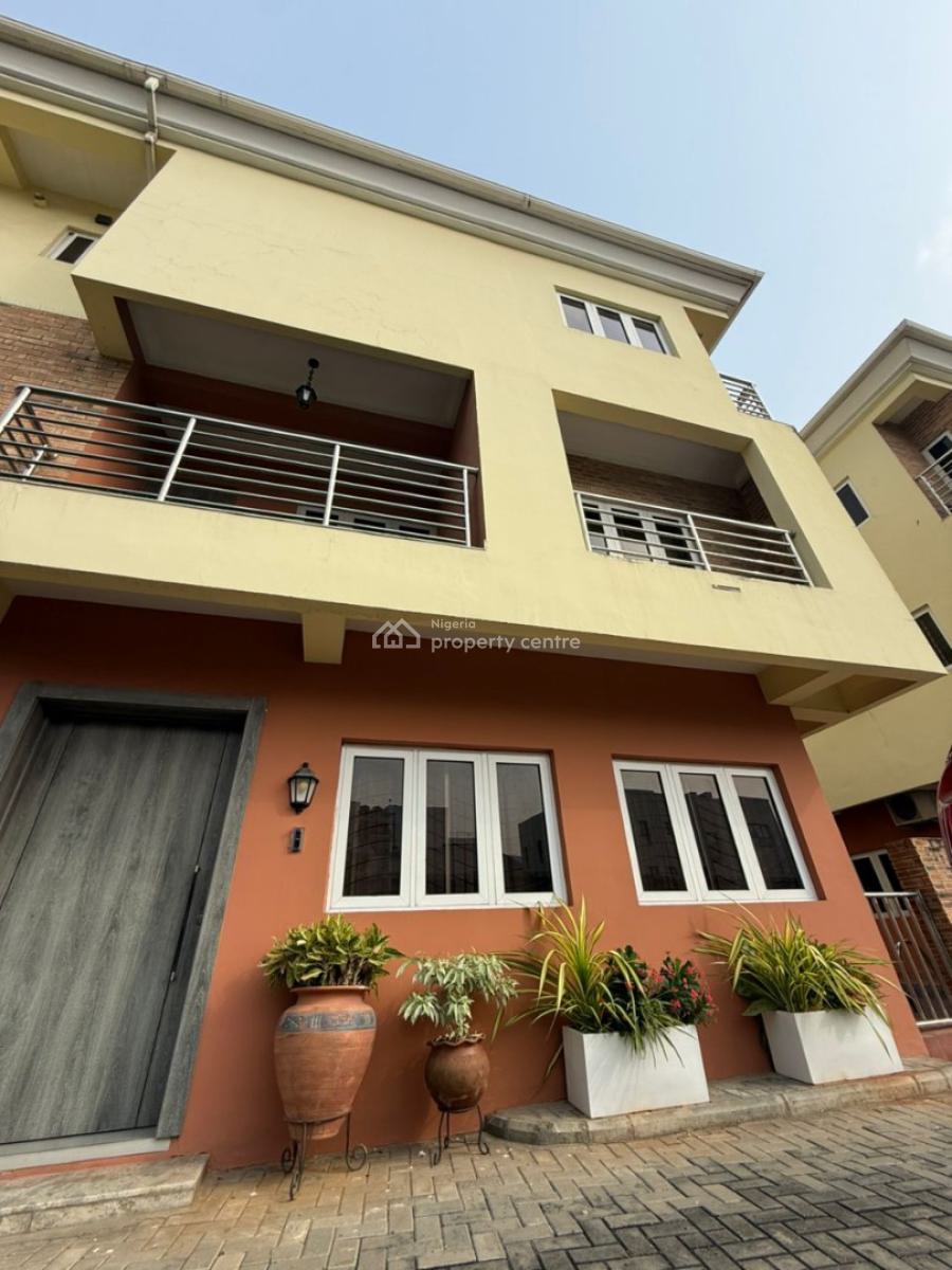Fully Furnished & Serviced 4-bedroom Semi-detached Duplex with Bq, Old Ikoyi, Ikoyi, Lagos, Semi-detached Duplex for Rent