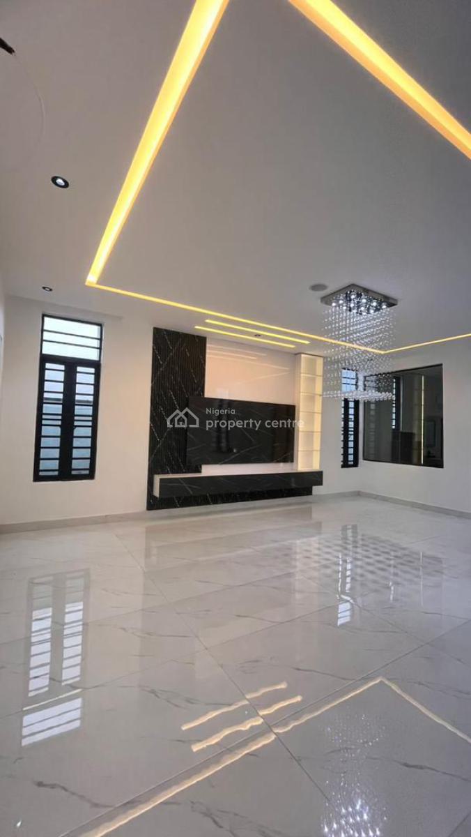 Beautifully Built 5 Bedroom Fully Detached Duplex with  Bq., Chevron Tollgate, Lekki, Lagos, Detached Duplex for Sale