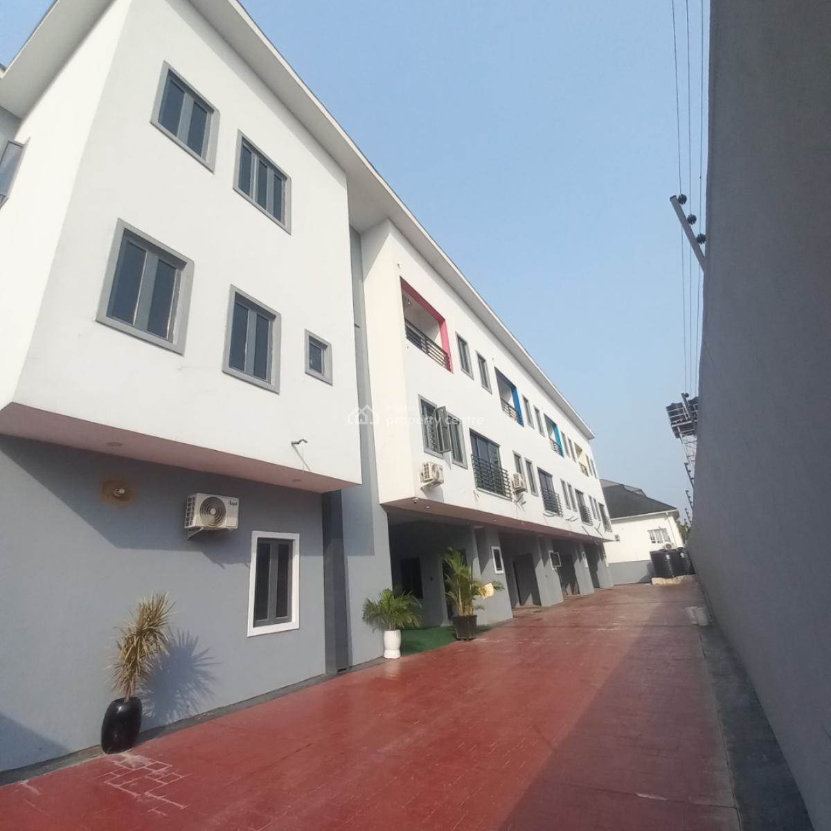 Spacious 4 Bedroom Terrace Duplex with Bq, Ilasan, Lekki, Lagos, Terraced Duplex for Sale