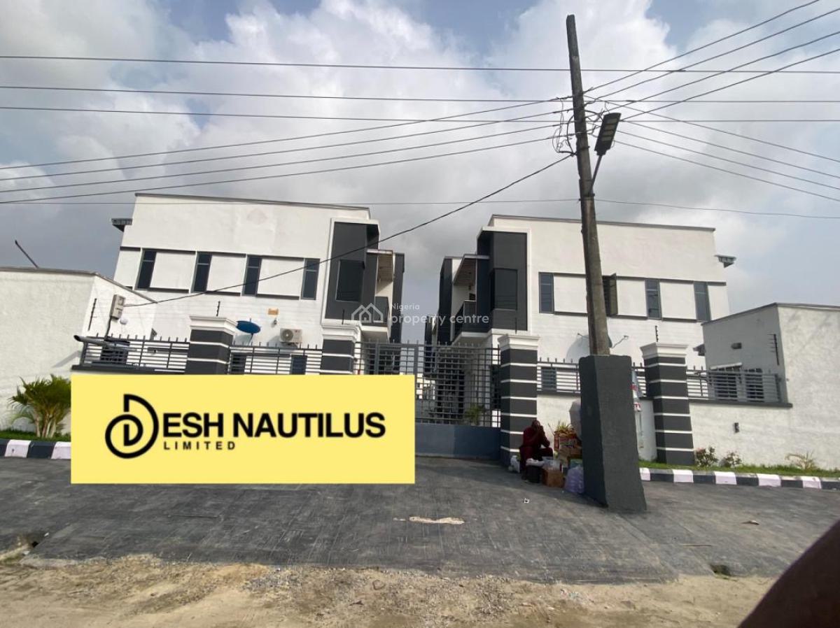 4 Bedroom Semi-detached Duplex with Bq, Ade Buraimo Way, Lekki Scheme Ii, Lekki Phase 2, Lekki, Lagos, Semi-detached Duplex for Sale