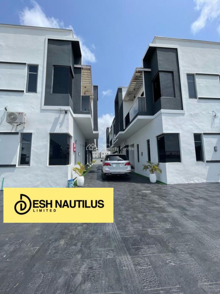 4 Bedroom Semi-detached Duplex with Bq, Ade Buraimo Way, Lekki Scheme Ii, Lekki Phase 2, Lekki, Lagos, Semi-detached Duplex for Sale