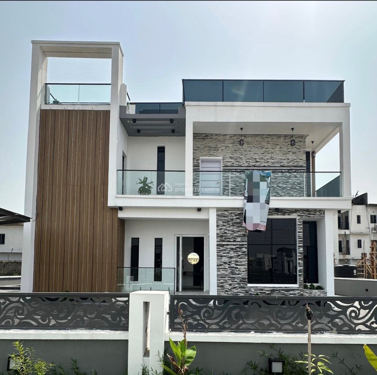 Luxury 5 Bedroom Duplex with Swimming Pool and Gym House, Ajah, Lagos, Detached Duplex for Sale