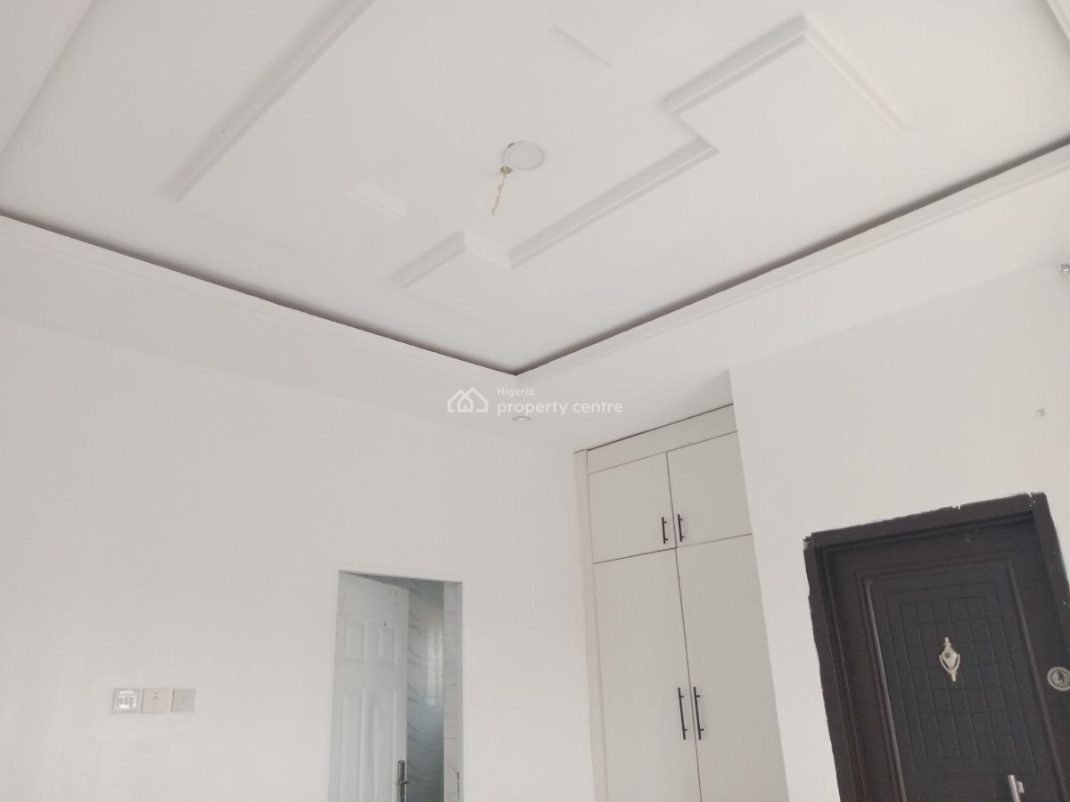 Spacious 2 Bedroom Flat Upstairs, Sangotedo, Ajah, Lagos, Flat / Apartment for Rent