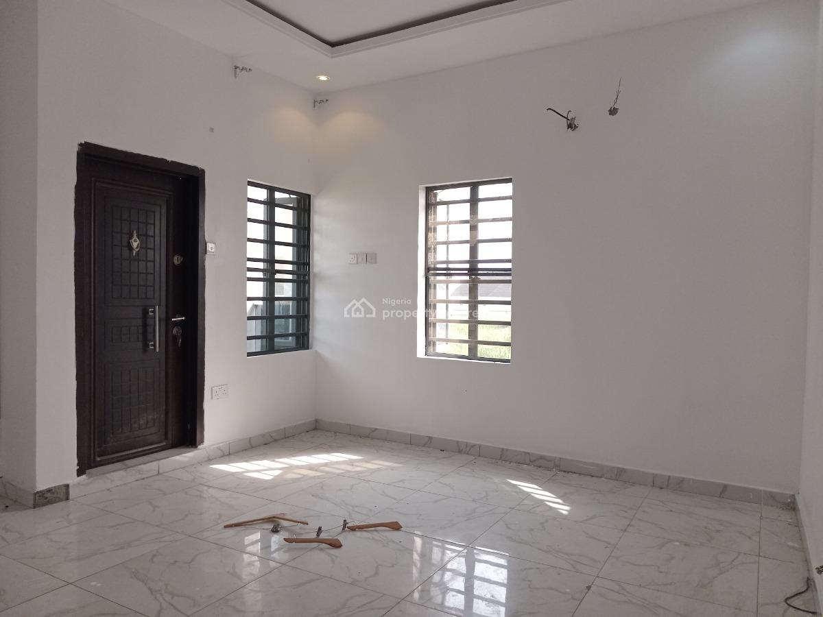 Spacious 2 Bedroom Flat Upstairs, Sangotedo, Ajah, Lagos, Flat / Apartment for Rent