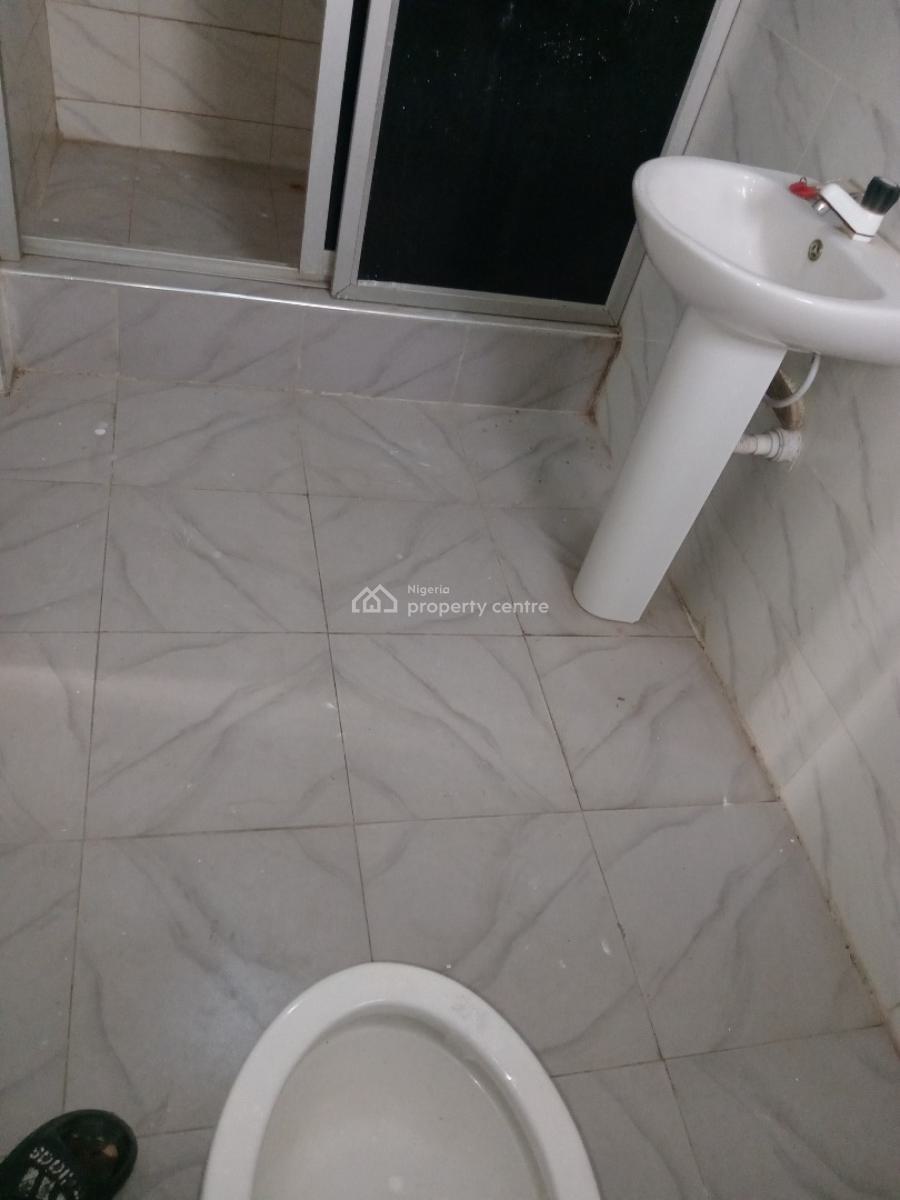 Spacious 2 Bedroom Flat Upstairs, Sangotedo, Ajah, Lagos, Flat / Apartment for Rent