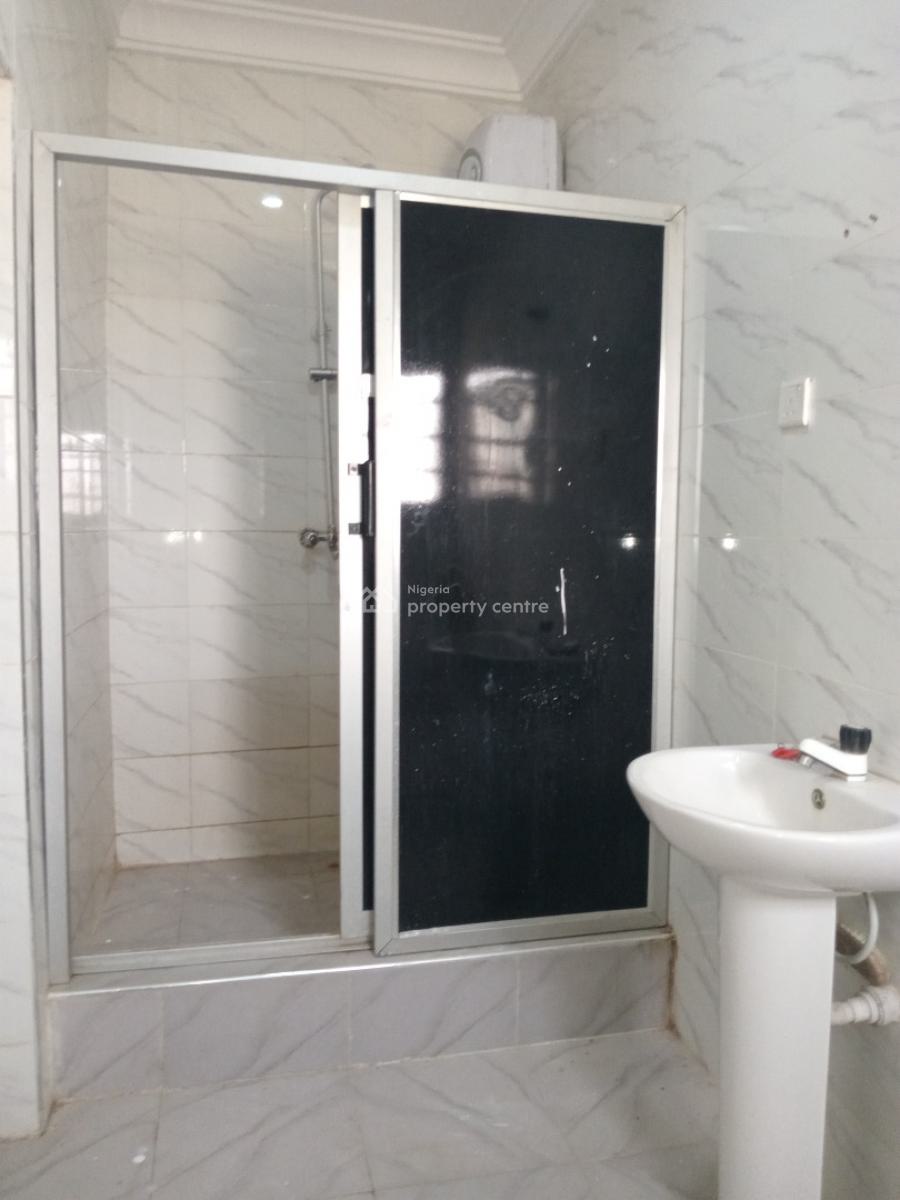 Spacious 2 Bedroom Flat Upstairs, Sangotedo, Ajah, Lagos, Flat / Apartment for Rent