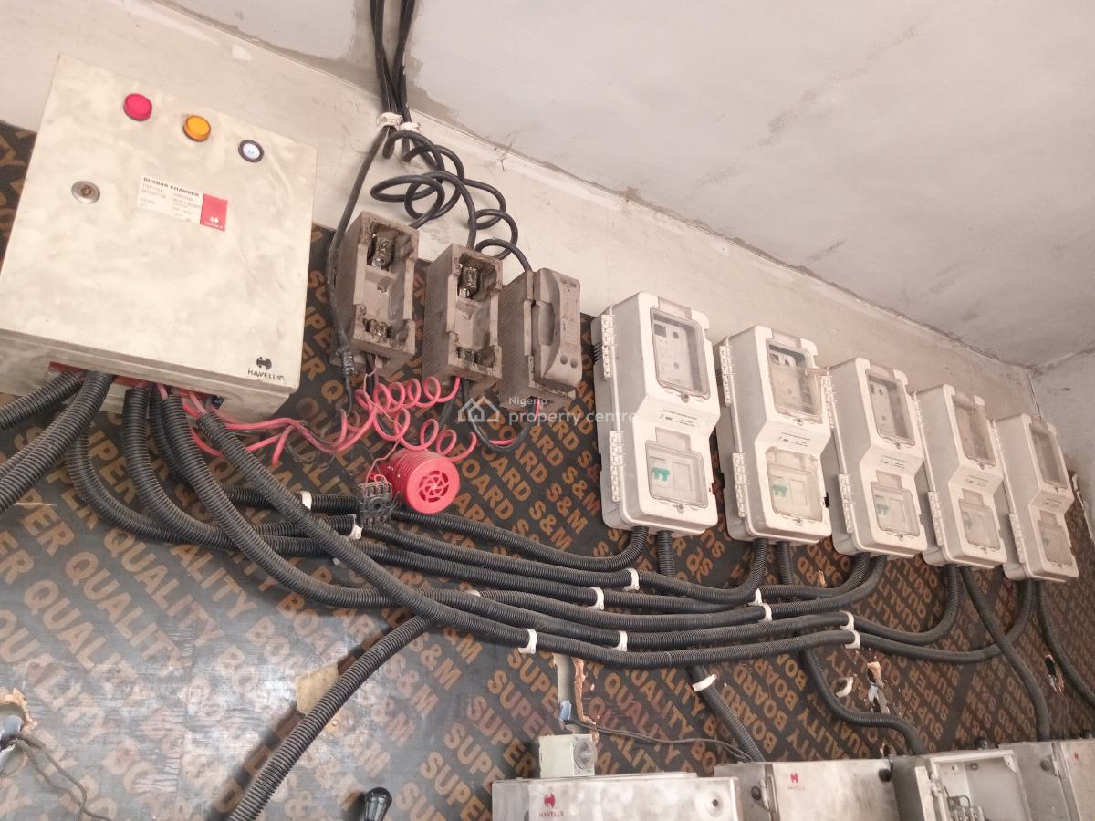 Spacious 2 Bedroom Flat Upstairs, Sangotedo, Ajah, Lagos, Flat / Apartment for Rent