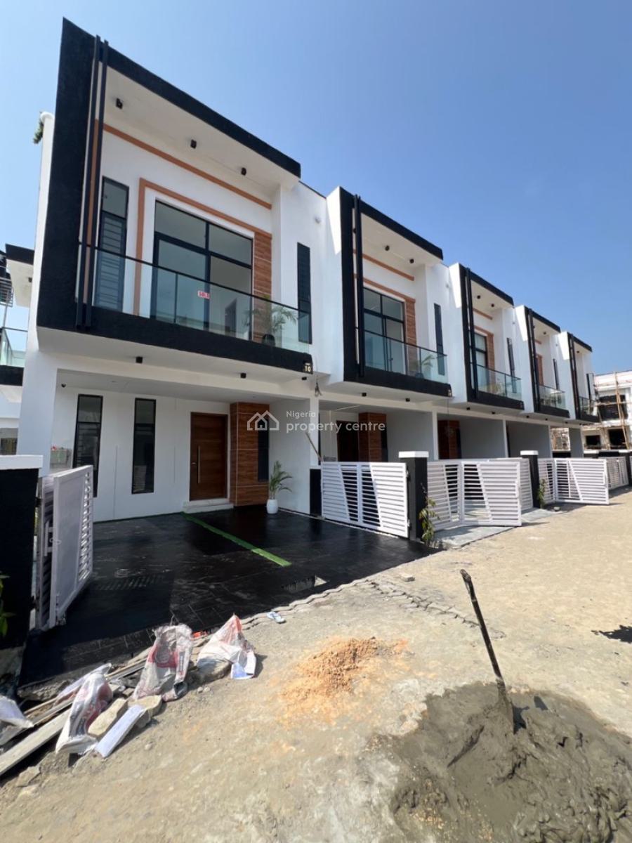 Luxury 4-bedroom Terrace Duplex with Private Compound, Ikota, Lekki, Lagos, Terraced Duplex for Rent