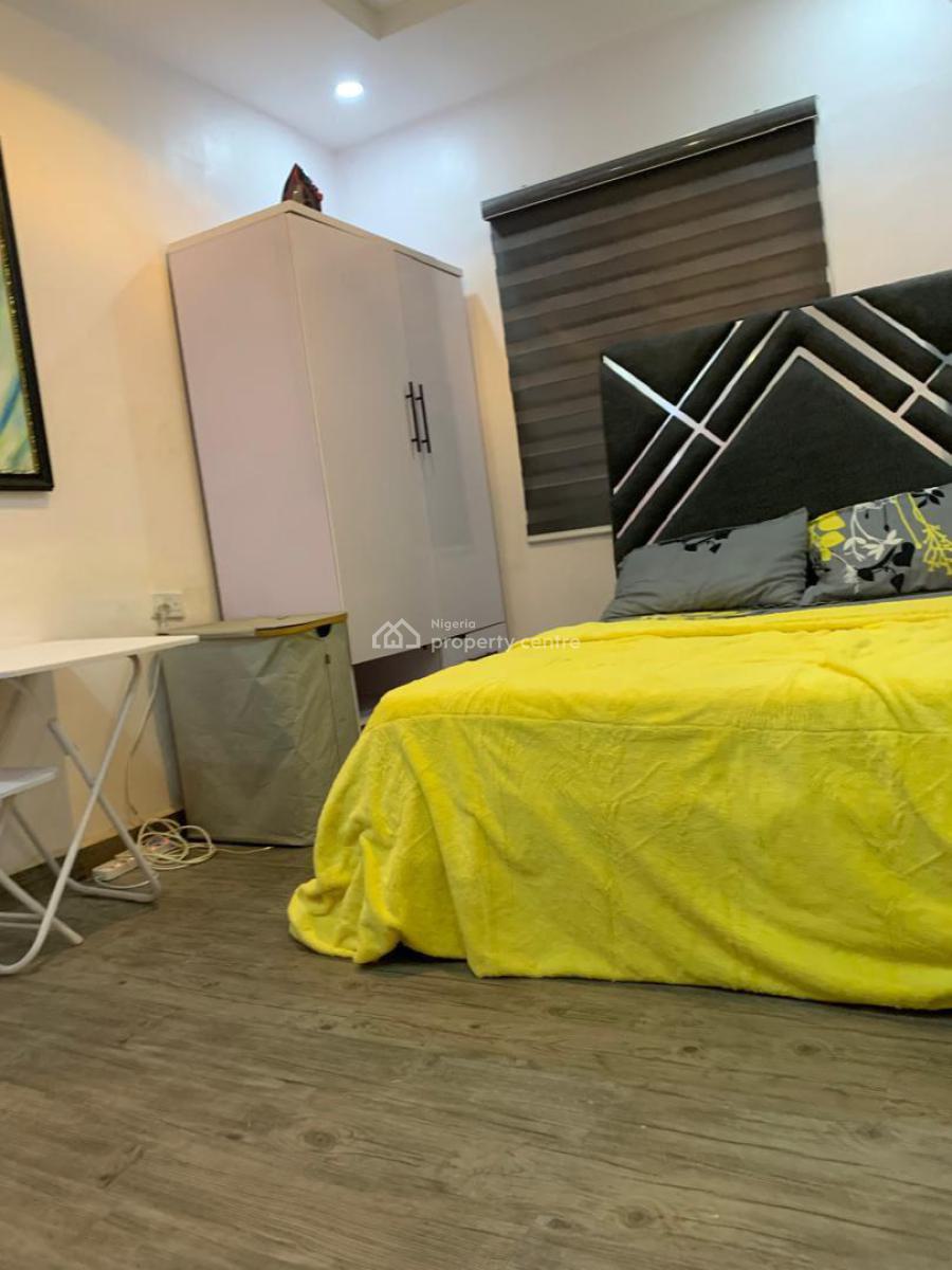 Fully Furnished and Serviced 1 Bedroom Apartment with Inverter, Jibowu, Yaba, Lagos, Mini Flat (room and Parlour) for Rent