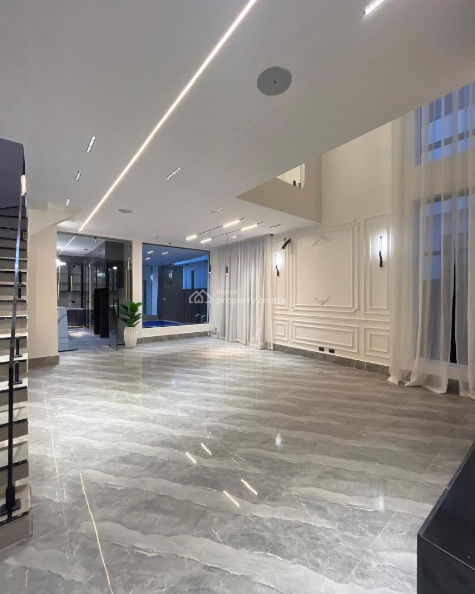 Stunning 4 Bedroom Detached Duplex with Swimming Pool and Bq, Chevron, Lekki, Lagos, Detached Duplex for Sale