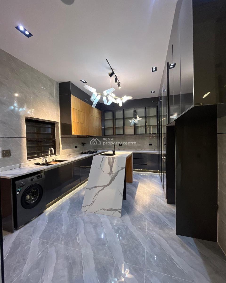 Stunning 4 Bedroom Detached Duplex with Swimming Pool and Bq, Chevron, Lekki, Lagos, Detached Duplex for Sale