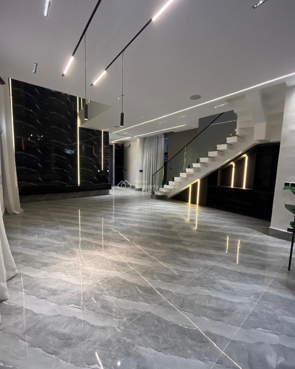 Stunning 4 Bedroom Detached Duplex with Swimming Pool and Bq, Chevron, Lekki, Lagos, Detached Duplex for Sale