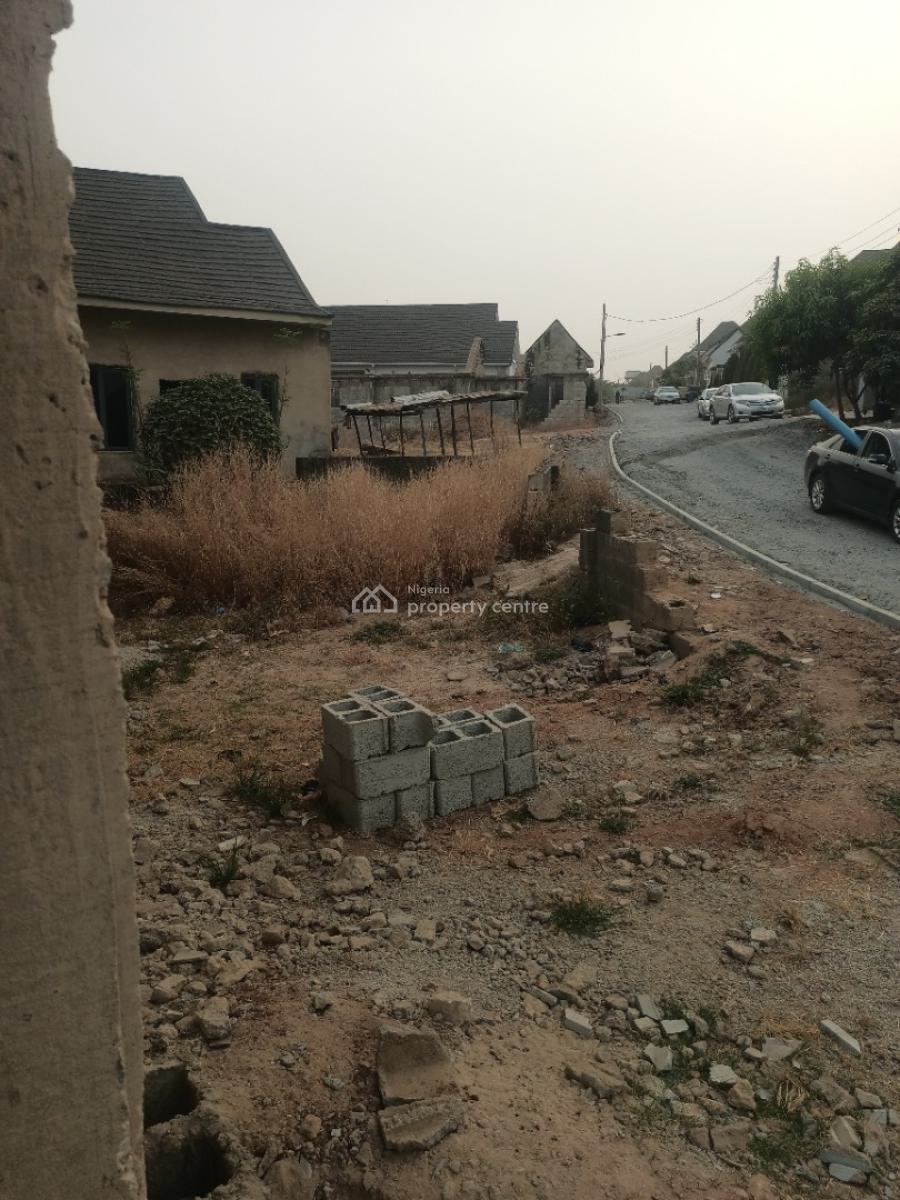 Carcass 3 Bedroom Bungalow with Space for Bq, Close to The Galadimawa Round About, Galadimawa, Abuja, House for Sale