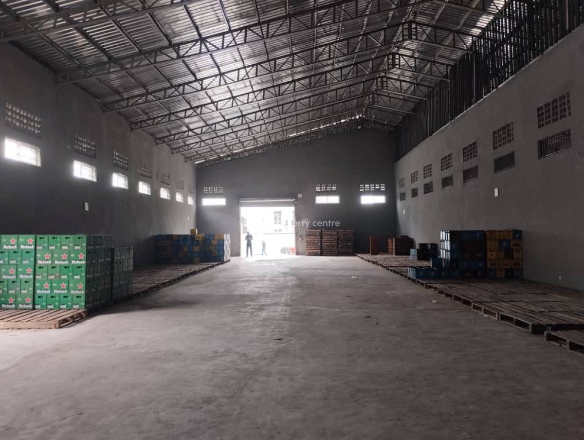 a Warehouse Measuring 4000sq with 15 Offices and Fully Integrated Cctv, Orchid Road, Lekki, Lagos, Warehouse for Sale
