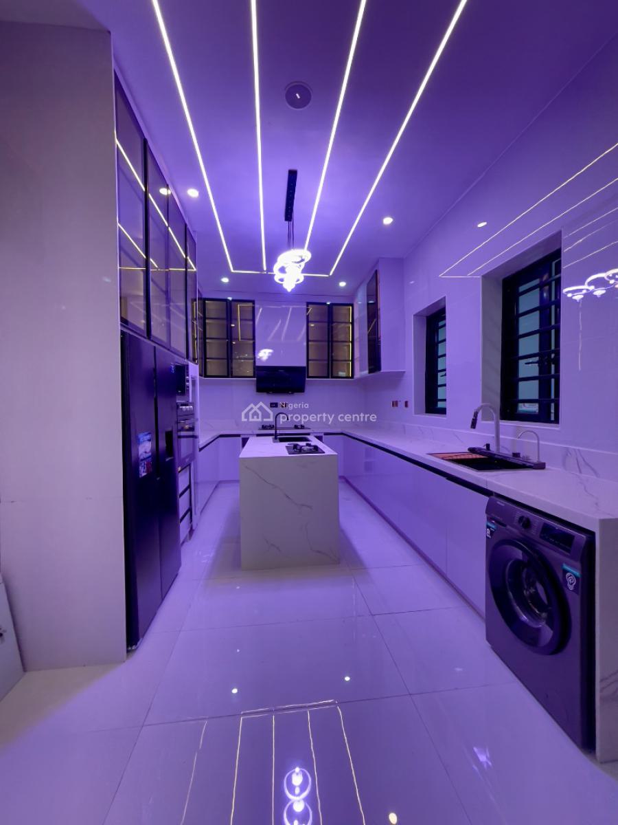 Decently Finished Luxury 4 Bed Detached Duplex with Swimming Pool & Bq, Chevron Toll Gate, Lekki, Lagos, Detached Duplex for Sale