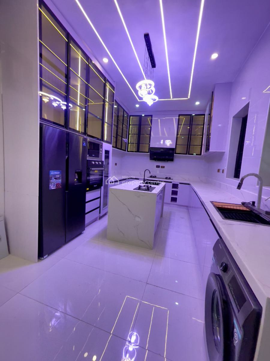 Decently Finished Luxury 4 Bed Detached Duplex with Swimming Pool & Bq, Chevron Toll Gate, Lekki, Lagos, Detached Duplex for Sale